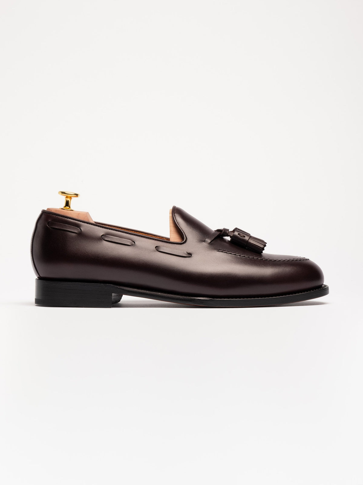 The Tassel Loafer - Burgundy Calf