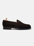 The Horsebit Loafer - Brown Suede