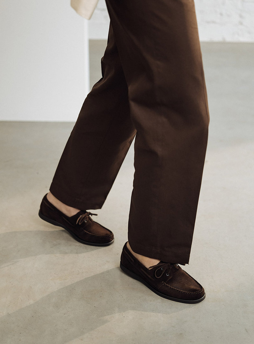 The Boat Shoe - Brown Suede