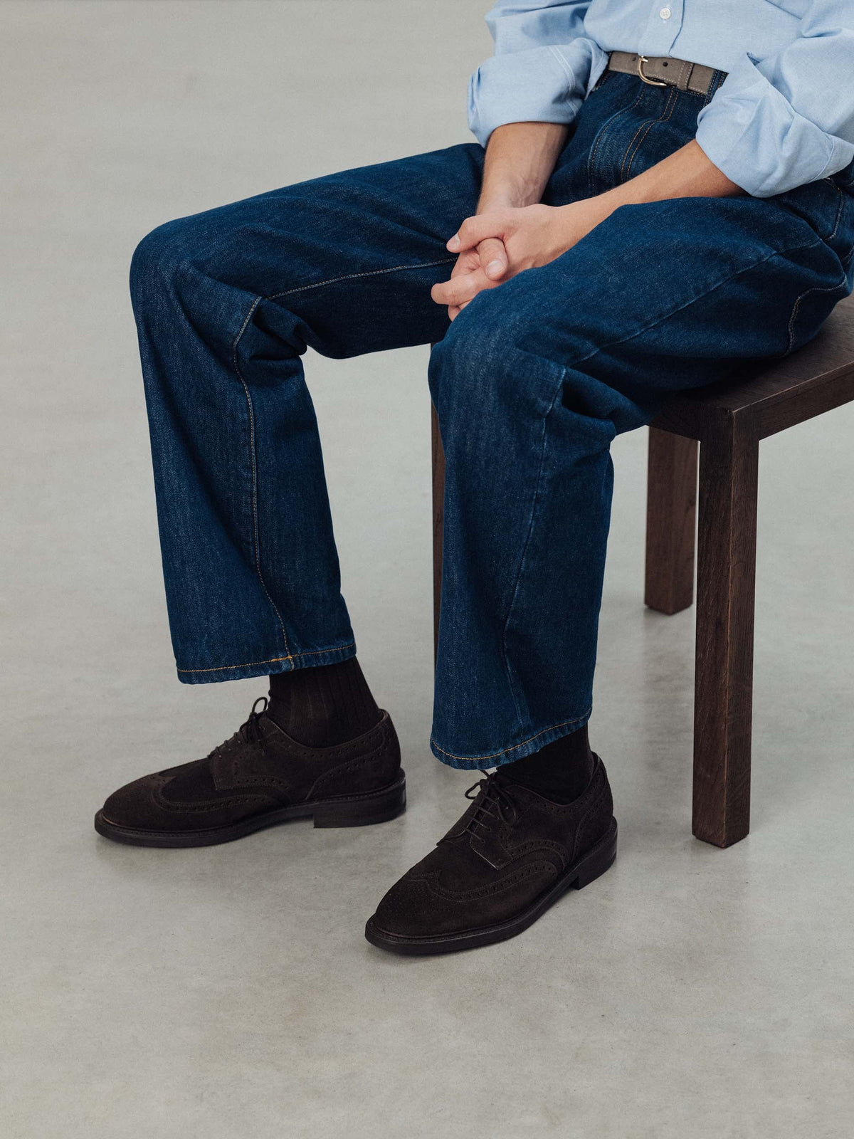 The Derby - Brown Suede