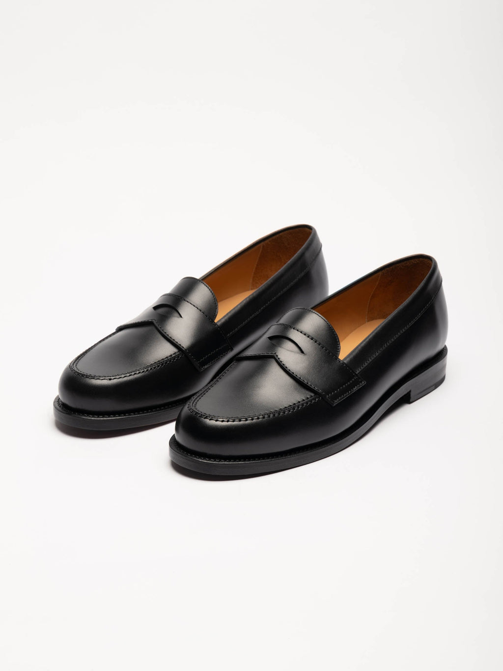 The Ivy Loafer - Black Calf