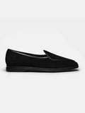 The Belgian Loafer - Black Suede