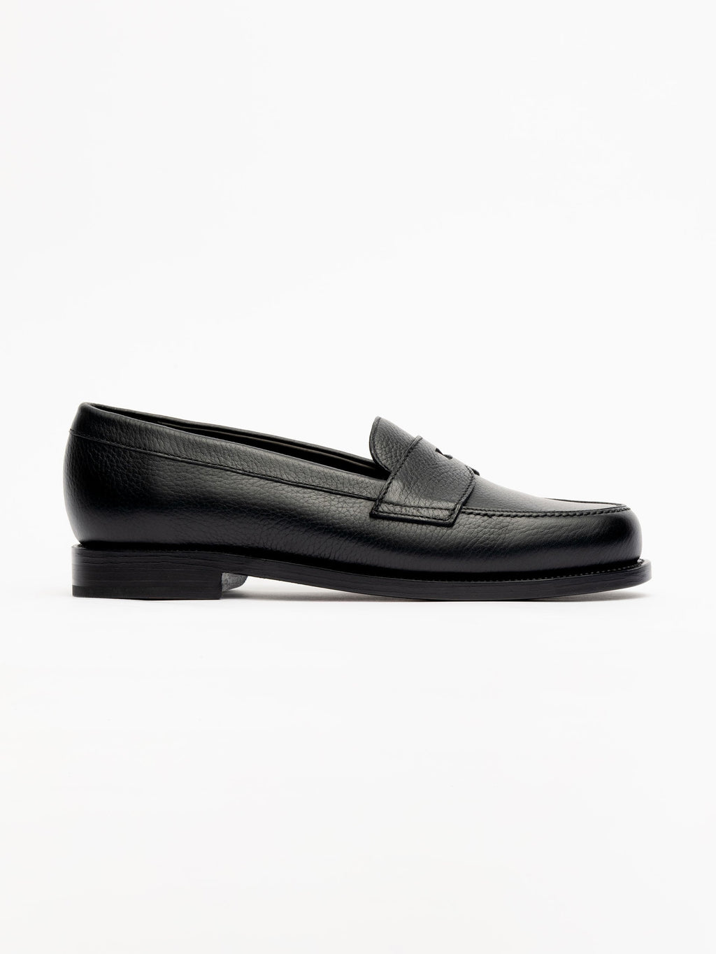 The Ivy Loafer - Black Grain