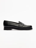 The Ivy Loafer - Black Grain