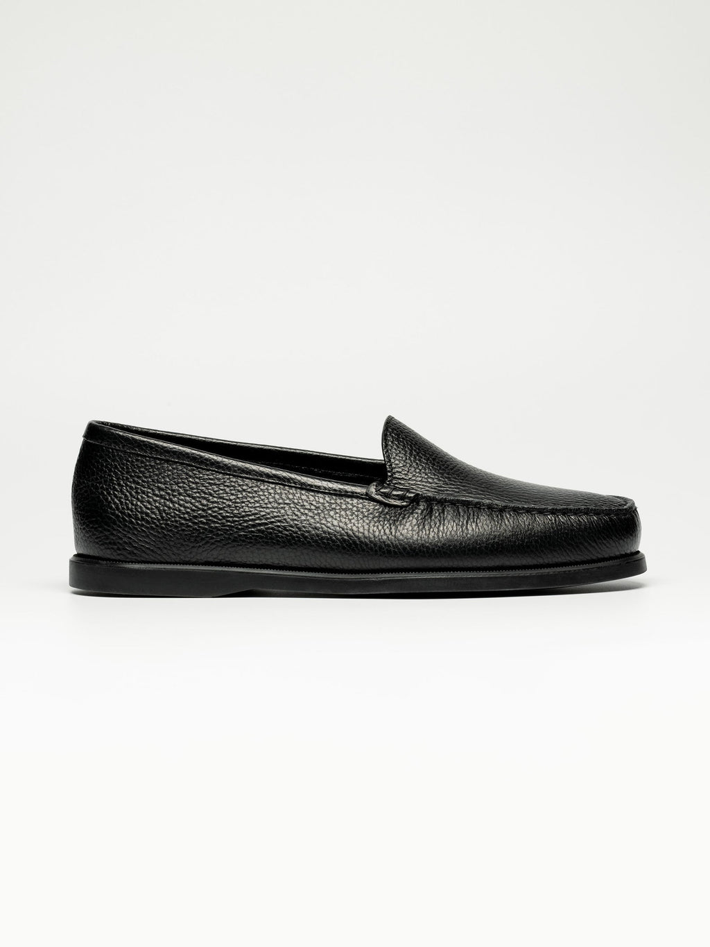 The Venetian Loafer - Black Grain