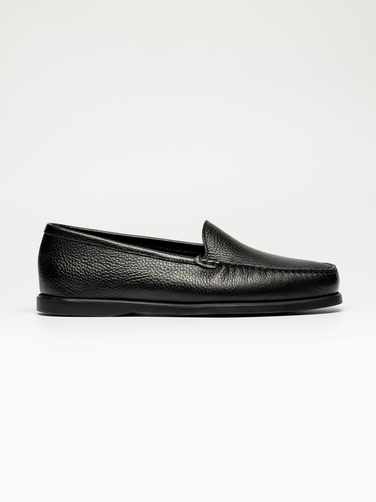 The Venetian Loafer - Black Grain