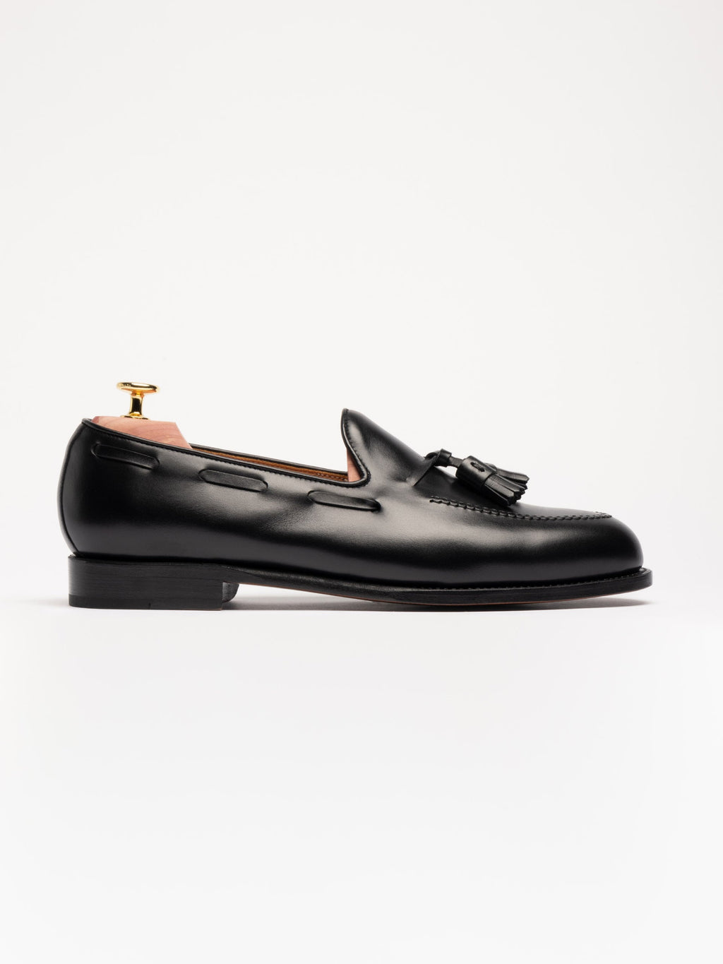 The Tassel Loafer - Black Calf