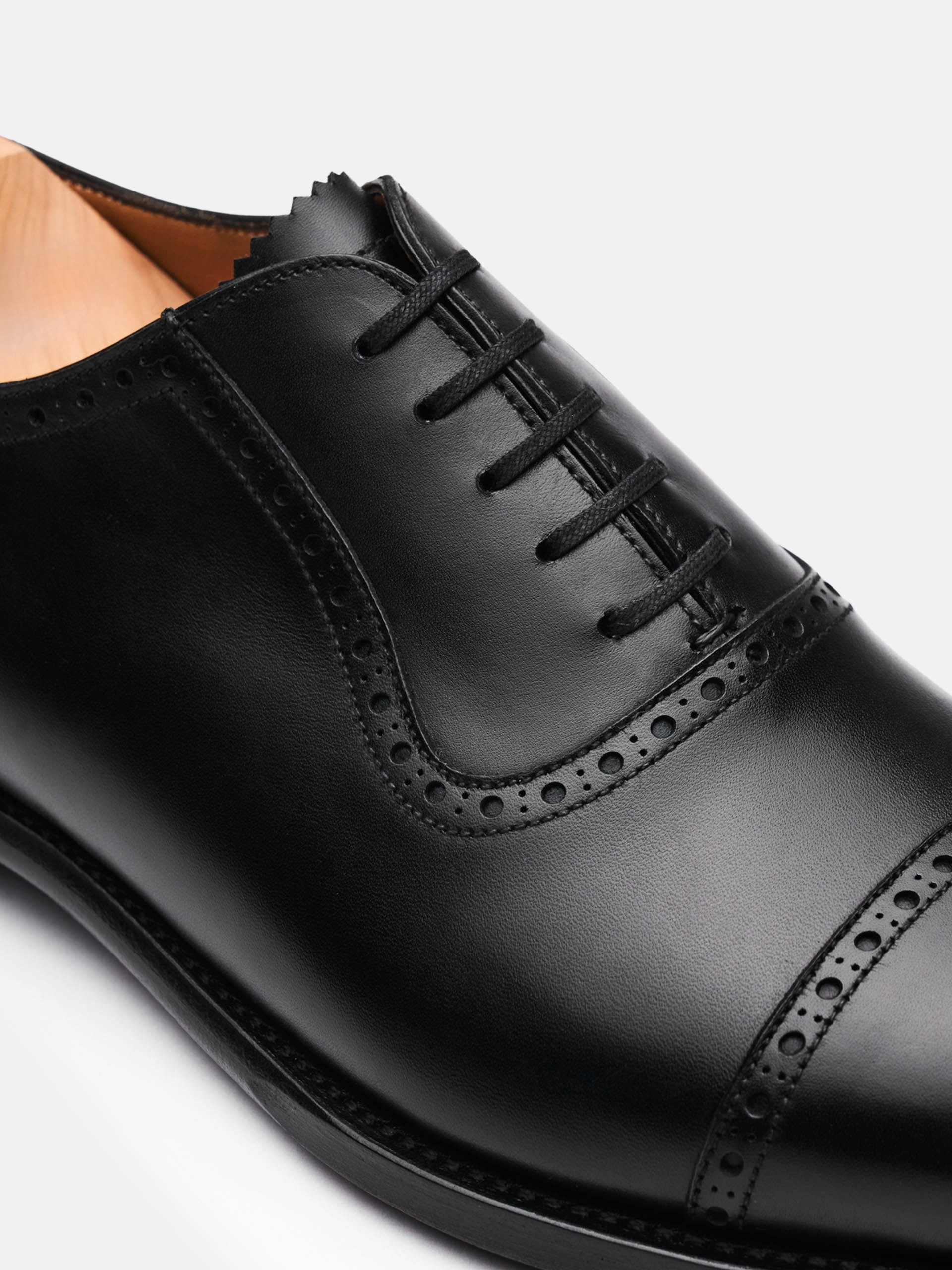 The Adelaide Oxford - Black Calf