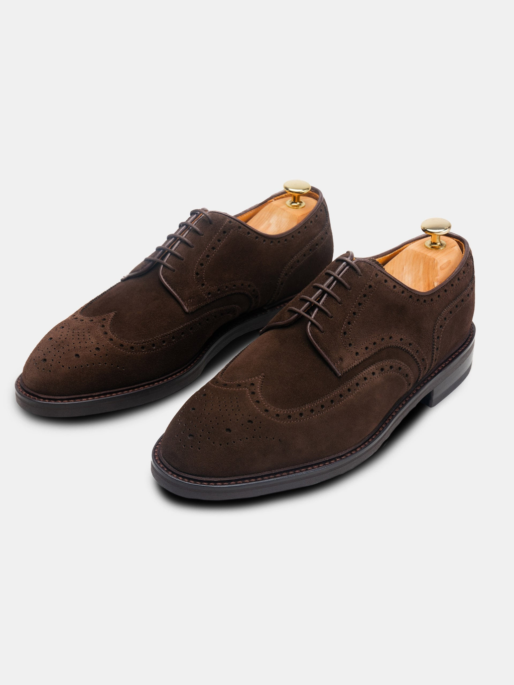 The Derby - Brown Suede