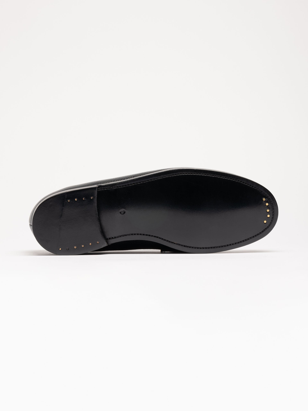 The Ivy Loafer - Black Grain