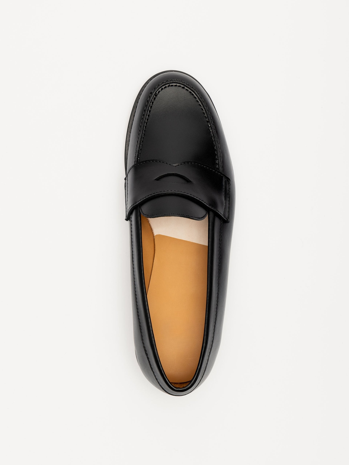The Ivy Loafer - Black Calf